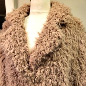 Hairly style woman jacket